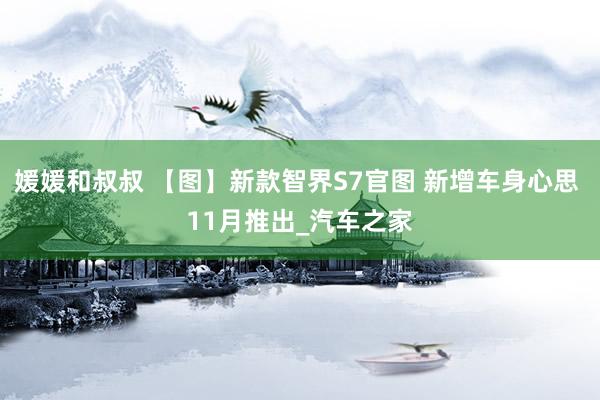 媛媛和叔叔 【图】新款智界S7官图 新增车身心思 11月推出_汽车之家