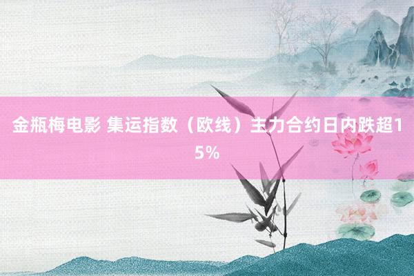 金瓶梅电影 集运指数（欧线）主力合约日内跌超15%